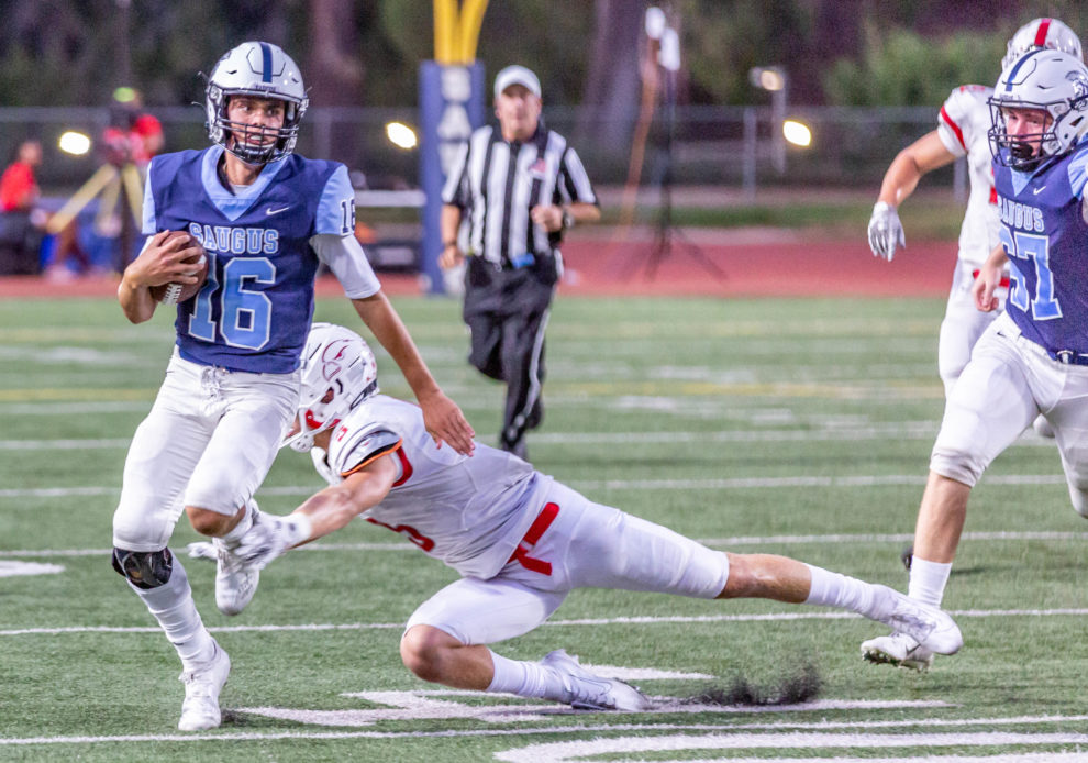 First-half struggles spell trouble for Saugus football against Redondo Union